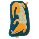 楠橋紋織 ポーチ morita MiW ワニ ネイビー 約22cm×13cm A-66642-90-KON ( 小物入れ レディース 森田ミウ 動物 ファスナー...