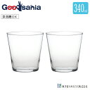 東洋佐々木ガラス タンブラーグラス 薄づくり グラスセット ロックグラスセット 340ml 日本製 食洗機対応 ペア ロックグラス ウイスキーグラス G101-...