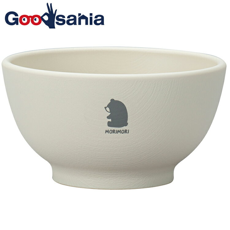 宮本産業 ボウル MORIMORI モリモリ クマ ホワイト 230ml ( 食器 お皿 子供 子ども こども 子供用 子ども用 こども用 キッズ 抗菌 レンジ対応 レンジ可 レンジ 日本製 動物 )