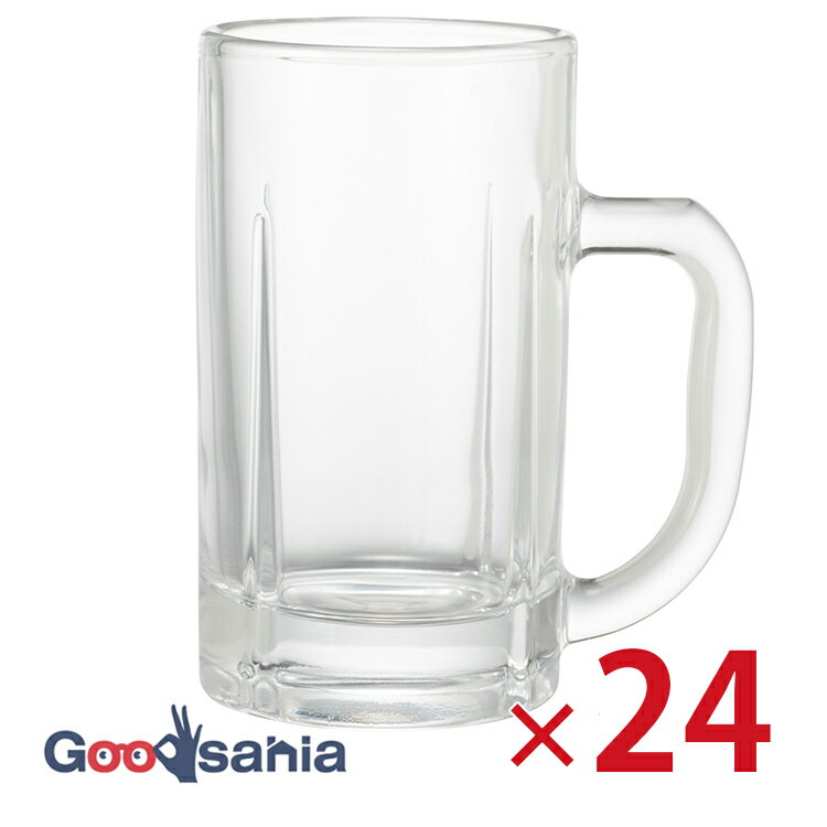 【ケース販売】 東洋佐々木ガラス ビールジョッキ ジョッキ 食洗機対応 日本製 約400ml J-55494-3 24個..