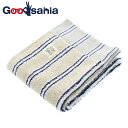 田中産業 今治タオル フェイスタオル STRIPE HOLIC 日本製 ベージュ 約34×80cm ( 今治 日本製 国産 丈夫 吸水 柄 パイル おしゃれ か...