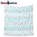宮本 風呂敷 大風呂敷 kenema+ 水滴 ブルー 約100×100cm 66002 ( 風呂敷き ふろしき 大判 大きめ 100 可愛い お洒落 柄 エコバ...