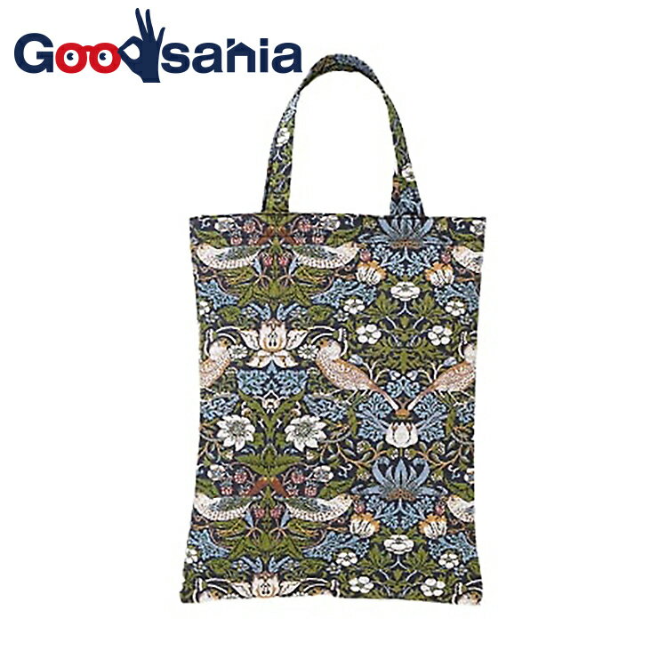 パシフィックGLD バッグ ゴブラン お稽古バッグ バード＆ストロベリー 32×41cm 78045 （ バッグ 袋 カバン 手提げ てさげ ゴブラン織り 花柄 高級感 レトロ おけいこ 習い事 ）