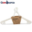 ポニー化成工業 洗濯ハンガー スライド式 バイオマスシリーズ Laundry Gooods グリップ 日本製 ホワイト 約23×39.5×2.2cm BS-01...