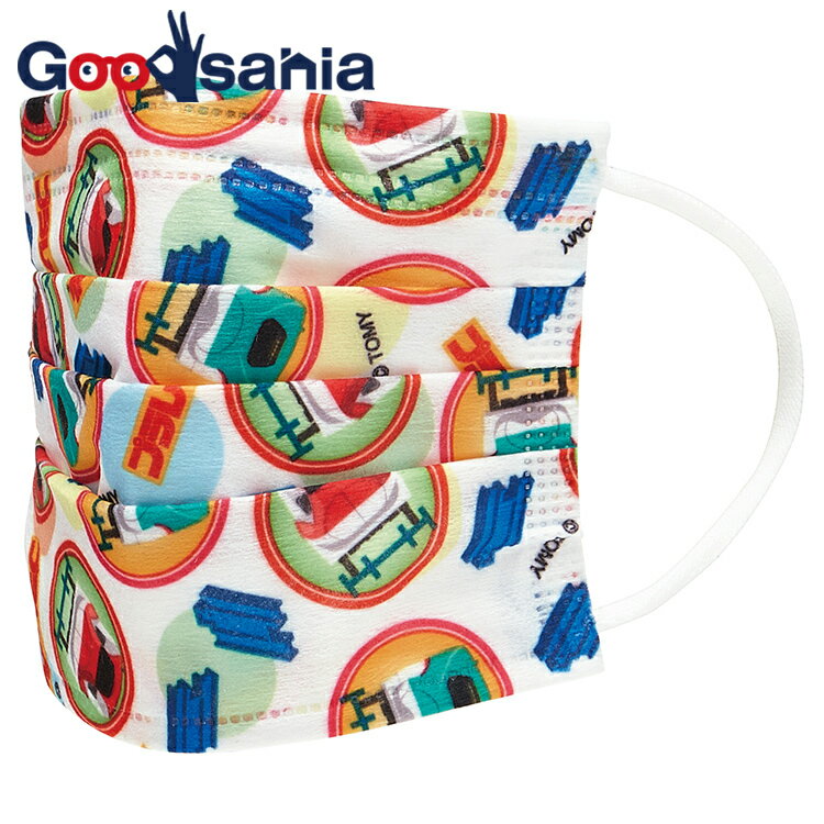 スケーター 子供用マスク 【 4歳以上 】 不織布 子供マスク プラレール 7枚入 約14.5×9cm MSKP3N ( マスク プリーツ 使い捨て 子ども 園...