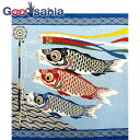 丸全 風呂敷 ちりめん 中巾 屋根より高い鯉のぼり 約48×48cm ( 和雑貨 縮緬 ふろしき 和風 和小物 和装小物 土産 贈答 贈り物 ギフト タペストリ...