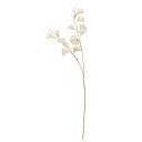 アスカ 造花 スイトピー アイボリー 全長:約96cm、花径:約4～5cm A-34502-091 ( リアル 本物そっくり 花 ドライフラワー ドライ 屋内 前撮り 結婚式 贈答品 )