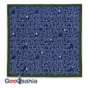 宮本 風呂敷 おかみさんの大風呂敷 唐草猫 日本製 ネイビー 約70×70cm 06573 ( 大風呂敷 風呂敷き ふろしき 大判 大きめ 70cm 軽量 速乾...
