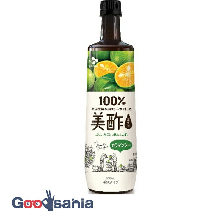 美酢 ミチョ カラマンシー 900ml ( 黒酢 酢類 )