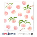 ミヤモトタオル 宮本 ハンカチ kenema 注染はんかち 桃 約44×44cm 日本製 25176 ( kenema注染はんかち はんかち ハンドタオル ハンカチーフ 日本製 軽量 速乾 )