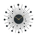 ルークラン 掛け時計 アプリクス ウォールクロック 約φ50×4cm メテオシャワー ( 壁掛け時計 壁掛け 時計 クロック インテリア サイレントムーブメント...
