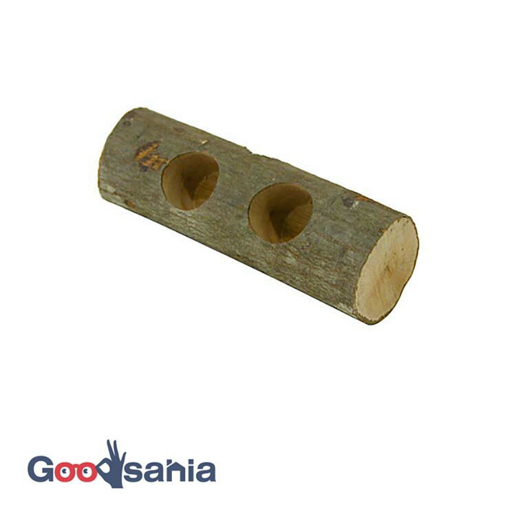 三晃商会 のぼり木 (ラミネート袋入) ( 087 昆虫 虫 カブトムシ クワガタムシ 餌入れ付き 蜜用 2つ穴 ..