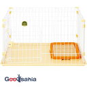 ペティオ アドメイト 2ドアパピーサークル 屋根面・トイレセット ( 犬 サークル 犬用サークル 屋根付き 超小型犬 ケージ 犬用ケージ 屋内サークル ドッグル...