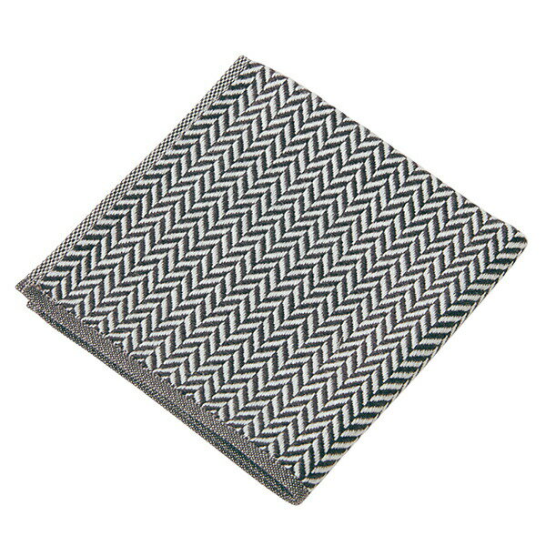 【早い者勝ち！最大400円OFFクーポン配布】楠橋紋織 ハンカチタオル ハンカチタオル わた音 ヘリンボン ダークグレー 約25cm×25cm 【メール便】