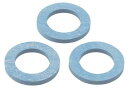SANEI 水栓部品 ノンアスユニオンパッキン 呼び13用 3個入 外径18.5mm×内径11.5mm×厚み2mm(PP40-3S-13)