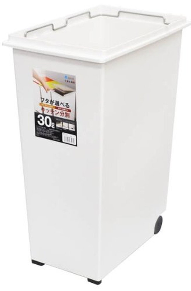 アスベル ゴミ箱 キッチン エバンプラス30L(本体)(6347) グレーの写真