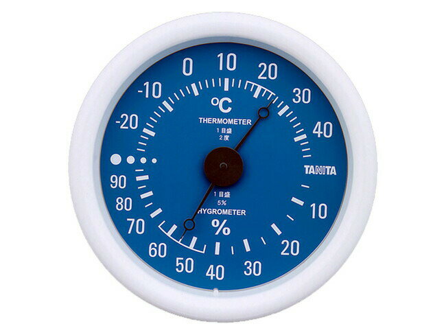 タニタ 温湿度計(TT-515-BL) ブルー