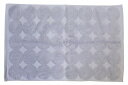 【今治タオル】メンカ・マチュア バスマット 約45×70cm ライト グレー