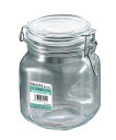 パール金属 イタリアーナ 角型 保存ビン 1.0L (L-1011) 脱プラスチック