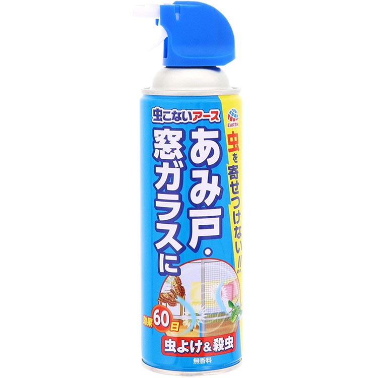 アース製薬 虫こないアース 虫よけスプレー あみ戸・窓ガラスに 450mlのサムネイル