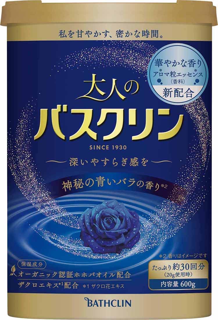 大人のバスクリン 神秘の青いバラの香り 600g