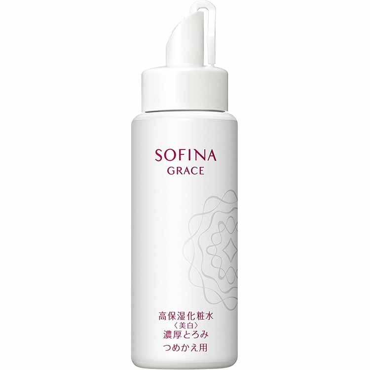 花王 ソフィーナグレイス 高保湿化粧水(美白)濃厚とろみ つめかえ 130ml