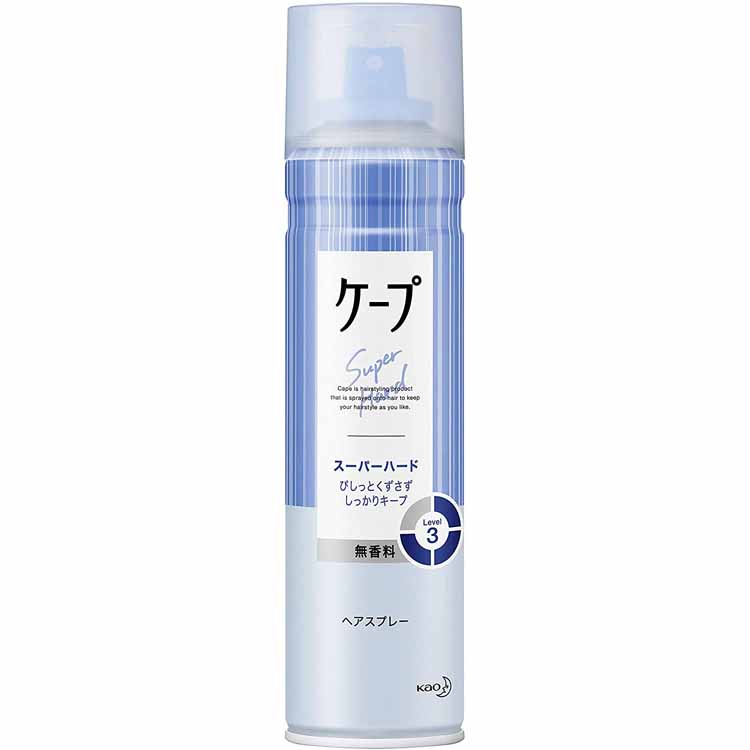 【早い者勝ち!最大400円OFFクーポン配布】花王 ケープ スーパーハード 無香料 180g