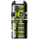 貝印 Xfit(クロスフィット) 敏感肌用 バリューパック 5枚刃 (替刃 8個付 1セット) 本体+替刃8個