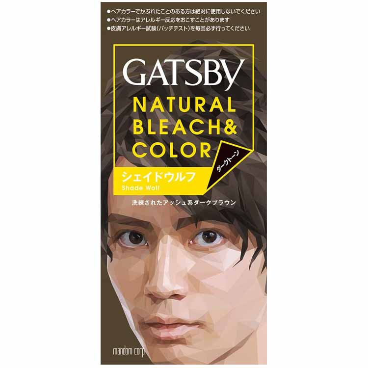 GATSBY(ギャツビー) ナチュラルブリーチカラー ダークトーン シェイドウルフ 1セット