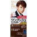 サロンドプロ ワンプッシュメンズカラー (白髪用) 5 ナチュラルブラウン 1セット