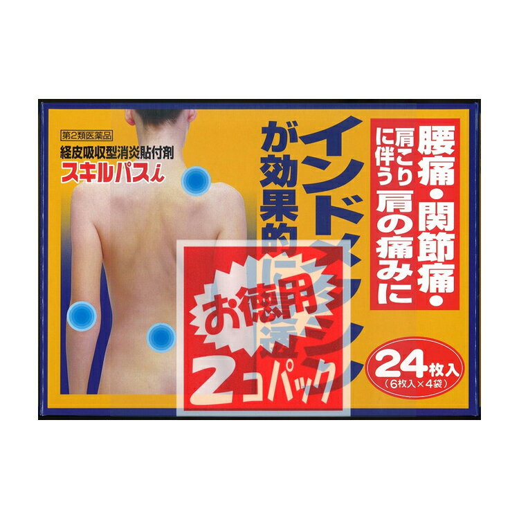 【第2類医薬品】★スキルパスi 24枚×2個パック