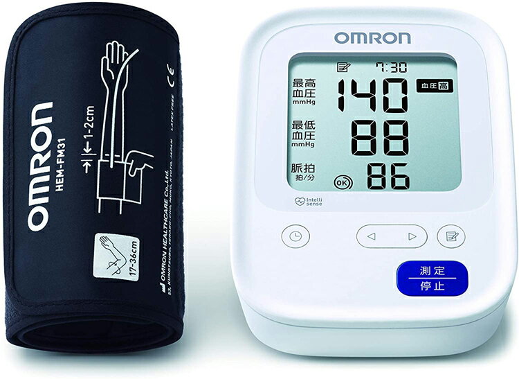 オムロン 上腕式血圧計 HCR-7106 ホワイトオムロン 上腕式血圧計 HCR-7106 ホワイト