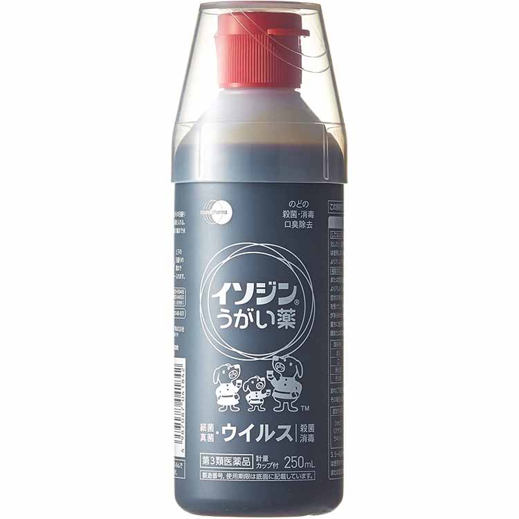 【早い者勝ち！最大400円OFFクーポン配布】 【第3類医薬品】イソジンうがい薬 250mL