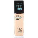 MAYBELLINE(メイベリン) フィットミー リキッド ファンデーション R 112 明るい肌色 イエロー系 30ml