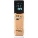 MAYBELLINE(メイベリン) フィットミー リキッド ファンデーション R 220 健康的な肌色 イエロー系 30ml