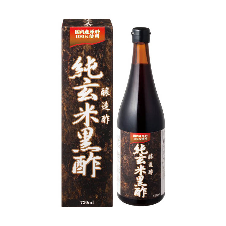 オリヒロ 純玄米黒酢 720ml