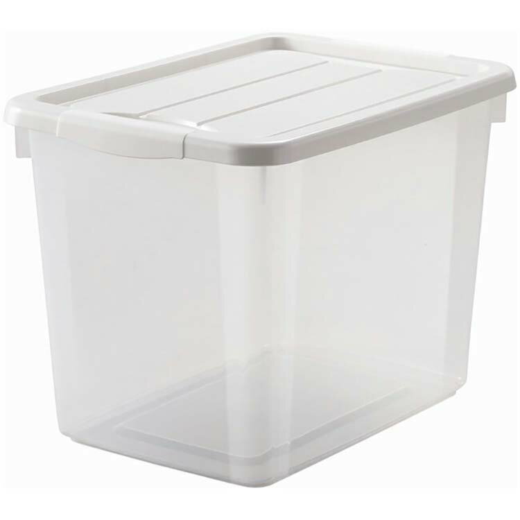 天馬 収納ボックス プロフィックスフリーボックス 40深型 ホワイト 幅29×奥行41×高さ30cm （ おしゃれ ..