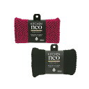 東和産業 マジカルニット クリーナー キッチンスポンジ 【 KN ピンク&ブラック 2色セット 】