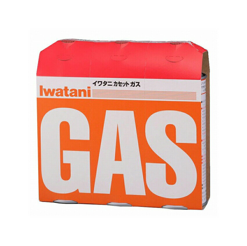 岩谷産業 災害時に イワタニ カセットガス オレンジ 3本組 CB-250-OR ( オレンジボンベ ...