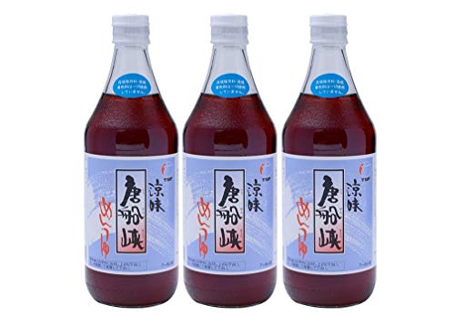 【 唐船峡食品 】 めんつゆ 涼味唐船峡めんつゆ 500ml ×3個