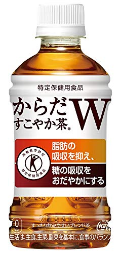 [トクホ] コカ・コーラ からだすこやか茶W 350mlPET×24本