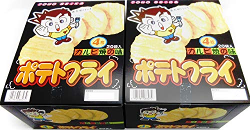 東豊製菓 ポテトフライ カルビ焼き味 2箱（1箱20袋入り）セット