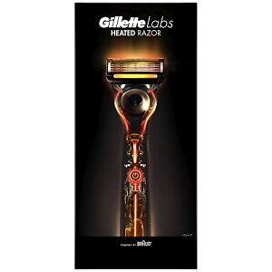 ジレット Gillette Labs ヒーテッドレーザー 髭剃り カミソリ 男性 3個アソート