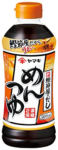 ヤマキ めんつゆ 500ml×3本