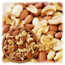 ミックスナッツ 3種類 1kg 徳用 生くるみ 40% アーモンド 40% カシューナッツ 20% 素焼き オイル不使用 無塩 無添加 【輸入1ヶ月以内