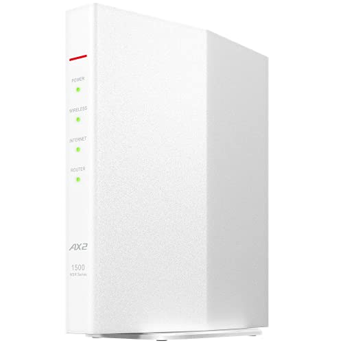 [限定ブランド商品] バッファロー WiFi ルーター 無線LAN Wi-Fi 6 11ax / 11ac AX1500 1201+300Mbps Easy Mesh 日本メーカー 【 iP