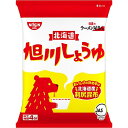 ◆商品名：日清食品 日清のラーメン屋さん 旭川しょうゆ 5食パック インスタント袋麺 445g×6個 北海道の素材を生かしたこだわりのスープともっちり & ちゅるちゅる とした もちちゅる麺 がたまらない。 内容量:5食445g × 6個 北海道産利尻昆布のうまみが溶け込んだ、ポークと魚介の風味豊かなしょうゆスープ。 もっちりとした食感とすすり心地の良さがアップした中太ちぢれ麺。 原材料・栄養成分表示などの詳細は、商品パッケージをご覧ください。 商品紹介 ちゅるちゅるおいしい!もちちゅる麺! 麺がさらにおいしくなった!ちゅるちゅるおいしい! もちちゅる麺!北海道産利尻昆布を使用し、丸大豆醤油で仕上げた旨みのあるこだわりスープが麺のおいしさを一層引き立てる。 原材料・成分 油揚げめん(小麦粉(国内製造)、植物油脂、食塩、しょうゆ)、スープ(食塩、しょうゆ、豚脂、糖類、ポーク調味料、魚粉、にぼし調味料、香辛料、植物油脂、酵母エキス、こんぶ粉末、メンマパウダー)/加工でん粉、調味料(アミノ酸等)、カラメル色素、炭酸Ca、かんすい、乳化剤、香料、酸味料、カロチノイド色素、酸化防止剤(ビタミンE)、ビタミンB2、香辛料抽出物、ビタミンB1、(一部に小麦・乳成分・さば・大豆・鶏肉・豚肉・ゼラチンを含む) 使用方法 【1】鍋にお湯450mlをよく沸とうさせ、めんを入れて4分間ゆでてください。(めんのゆで時間はお好みにより加減してください。)【2】あらかじめ粉末スープと調味ベースを器に入れておきます。【3】めんがほぐれたら、鍋からお湯だけを先に入れ、スープをよくまぜて溶かします。【4】最後にめんを入れて軽くまぜてできあがりです。お好みでチャーシュー、ねぎ、メンマ、ゆで卵などを加えてお召し上がりください。 続きを見る