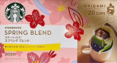 Starbucks(スターバックス) スターバックス オリガミ(R) パーソナルドリップ(R) コーヒー スプリング ブレンド 20袋