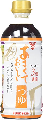 フンドーキン あまくておいしいつゆ 500ml×2本