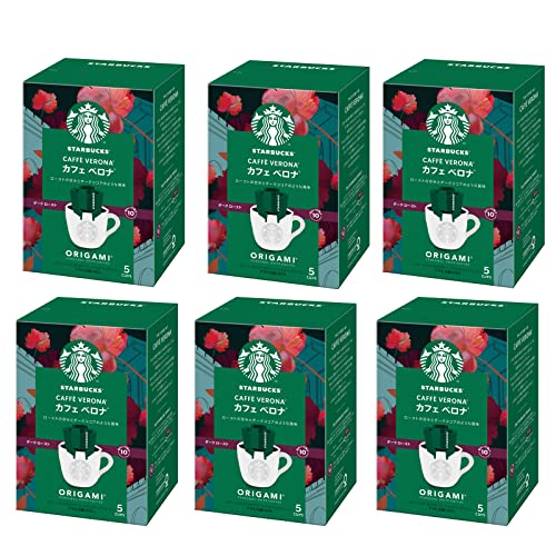 楽天生活雑貨　めもスターバックス オリガミ パーソナルドリップコーヒー カフェ ベロナ 5袋×6箱【 レギュラー コーヒー 】